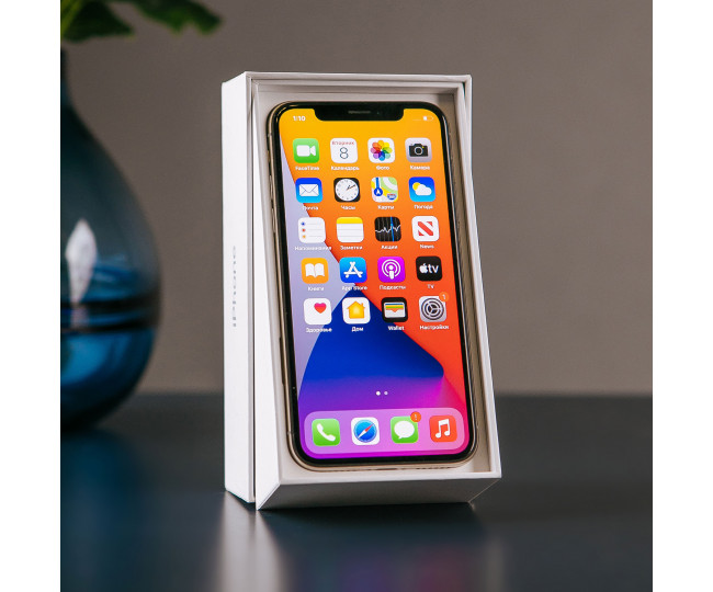 iPhone X 256gb, Silver  б/у